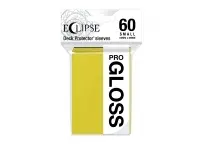 Ultra Pro: Eclipse Gloss Small Sleeves: Lemon Yellow (62 x 89 mm) - 60 st