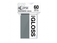 Ultra Pro: Eclipse Gloss Small Sleeves: Smoke Grey (62 x 89 mm) - 60 st