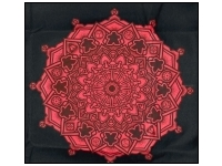 T-shirt: Mr. Meeple - Mandala (Grey) - Woman's X-Large