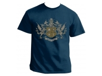 T-shirt: Mr. Meeple - Semper Ludens (Dark Blue) - Small