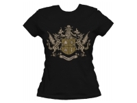 T-shirt: Mr. Meeple - Semper Ludens (Black) - Woman's Small