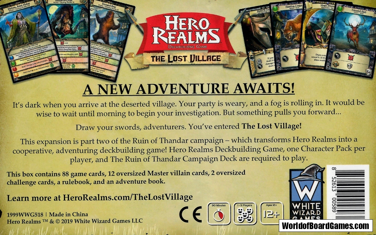 Hero Realms: The Lost Village