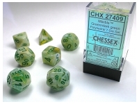 Marble - Green/Dark Green - Dice Set