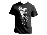 T-shirt: Mr. Meeple - Kosci Zostaly Rzucone (Black) - X-Large