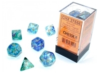 Nebula - Oceanic/Gold Luminary - Dice set