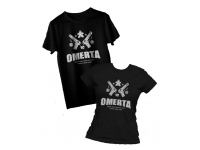 T-shirt: Mr. Meeple - Omerta (Black) - 2X-Large