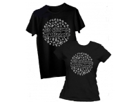 T-shirt: Mr. Meeple - 50 Shapes of Meeple (Black) - Woman's X-Large