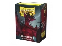 Dragon Shield: Matte Blood Red (63 x 88 mm) - 100 st