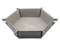 Greifenfels: Hexagon Series Dice Tray - Grey