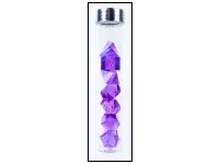 Sirius Dice: Cloak & Dagger, Premium UV-Light Translucent Purple - Dice Set