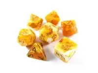Lindorm: Norse Mythology - Heimdall Dice Set (Yellow/White)