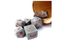 Lindorm: Rune Ceramic Stone Dice Set