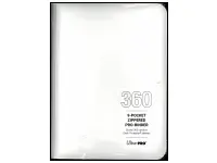 Ultra Pro: Vivid 9-Pocket Zippered PRO-Binder - White (360)