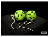 rhnge: Hook - Vortex Bright Green/Black Mini-Poly D20 (Par)