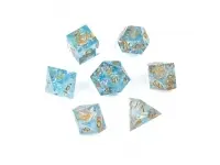 Greifenfels: Razor Series - Blue/Gold - Dice Set