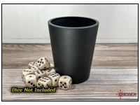 Flexible Dice Cup Black