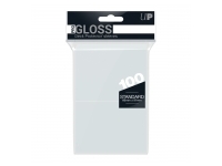 Ultra Pro: PRO-Gloss 100ct Standard Deck Protector sleeves: Clear (66 x 91 mm)
