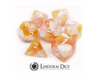 Lindorm: Sea Shanty - Santiana Dice Set (Peach-White/Wite)