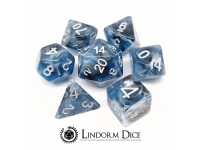 Lindorm: Sea Shanty - Wellerman Dice Set (Blue-White/Silver)