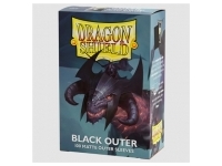 Dragon Shield: Outer Sleeves - Matte Black (63 x 88 mm) - 100 st