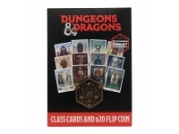 Dungeons & Dragons 5th: Class Cards and D20 Flip Coin