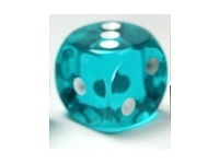 Translucent - Teal - d6