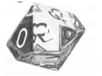 Translucent - Clear - d10