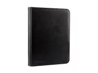 Rebinder: 9-Pocket Zip-Up Toploader Binder - Black