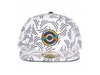 Keps: Pokémon - Pokéball Snapback Cap (White)