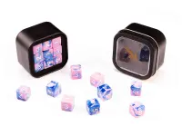Greifenfels: D6 Series (Marble) - Blue & Pink (16 mm, 18 st)