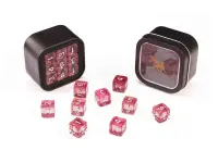 Greifenfels: D6 Series (Transparent) - Pink (16 mm, 18 st)