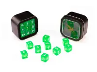 Greifenfels: D6 Series (Transparent) - Green (16 mm, 18 st)
