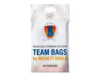 Beckett Shield: Standard Size Team Bags (63 x 88 mm) - 100 st