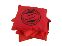 Cornholepåsar 4st - Official Size, Red (SportMe)