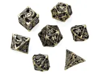 Greifenfels: Void Series - Brass Dragon - Dice Set