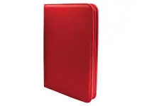 Ultra Pro: Vivid 9-Pocket Zippered PRO-Binder - Red (360)