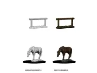 D&D Nolzur's Marvelous Miniatures: Horse & Hitch (Unpainted)