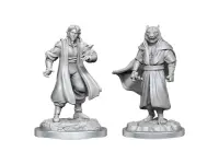 Critical Role Miniatures: Human Sorcerer (Male) & Tiger Demon (Unpainted)