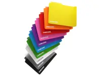 Gamegenic: SIDELOADING FLEX CARD DIVIDERS - Multicolor