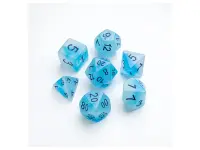 Gamegenic: Glow Series - Icy Crumbs - Dice Set