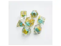 Gamegenic: Embraced Series - Green Skull - Dice Set