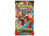Pokémon TCG: Mega Evolution Booster Pack (10 Kort) (Max 6. Per Kund)