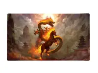 Dragon Shield Playmat + Tube - Fire Horse 2026