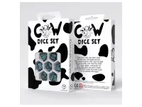 Dice Set - Cow, MOOlissa