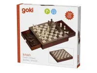 Schack/Chess: Magnetic with drawers (Goki)