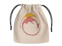 Dice Bag - Dragon Beige & multicolor