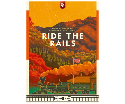 Ride The Rails Game Ride the Rails - WorldofBoardGames.com