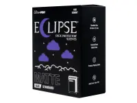 Ultra Pro: Matte Eclipse Standard Deck Protector Sleeves - Royal Purple (63.5 x 89 mm) - 105 st
