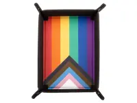 Fanroll: Folding Dice Tray (Rainbow Flag)