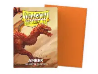 Dragon Shield: Matte Amber (63 x 88 mm) - 100 st